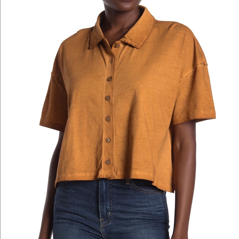 NWT Free People Weekend Rush Top